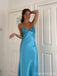 Sexy Blue V-neck Mermaid Long Party Prom Dresses Ideas,Evening Gowns,13832