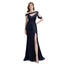 Sexy Mismatched Navy Blue Mermaid Cheap Bridesmaid Dresses Online, WG938