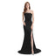 Mismatched Black Mermaid Cheap Bridesmaid Dresses Online, WG932