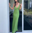 Sexy Green Mermaid V-neck Long Party Prom Dresses Ideas,Evening Gowns,13723