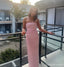 Sexy Pink Mermaid Strapless Long Party Prom Dresses Ideas,Evening Gowns,13759