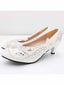 New matching wedding dress, wedding shoes women's bridal shoes sequined white large size high-heeled women's shoes