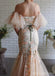 Floral Mermaid Off Shoulder Cheap Long Prom Dresses Online,Dance Dresses,12598