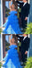 Gorgeous Blue A-line Long Party Prom Dresses Ideas,Evening Gowns,13888