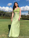 Sexy Green V-neck Long Party Prom Dresses Ideas,Evening Gowns,13827