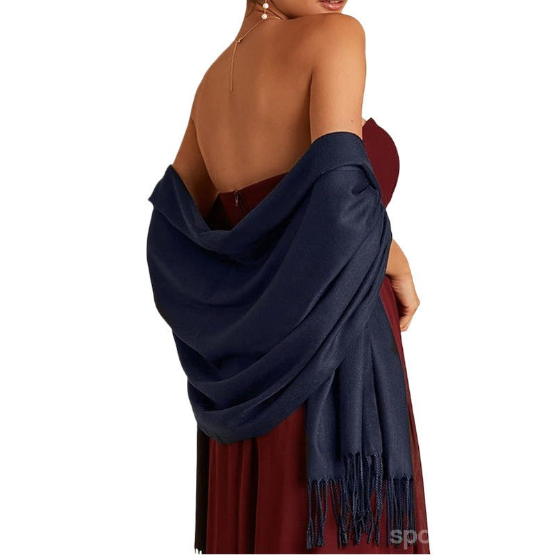 Elegant Handmade Evening Gown Long Wraps&Shawls, Wedding Bride Shawls,WS01