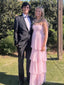 Elegant Pink A-line Sweetheart Maxi Long Party Prom Dresses,Evening Gowns,13554