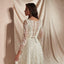 Lange Ärmel Spitze Günstige Brautkleider Online, Günstige einzigartige Brautkleider, WD578