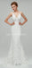 Klassische Spitze Riemen Meerjungfrau Günstige Brautkleider Online, einzigartige Brautkleider, WD560