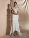 Schnürsenkel schnallt Meerjungfrau preiswerte Hochzeitskleider einzigartige preiswerte Online-Brautkleider, WD581 fest