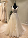 Sexy Backless V Neckline See Through Lace Wedding Bridal Dresses, Custom Made Wedding Dresses, προσιτές νυφικές εσθήτες γάμου, WD243