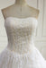 Strappless A Line Lake Wedding Bridal Dresses, Προσαρμοσμένο Made Wedding Dresses, Affordable Brigal Gowns, WD235