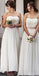 Scoop süße Blume lange Brautjungfer Kleider Online, Günstige Brautjungfern Kleider, WG726