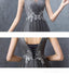 Grau Spitze Perlen Billig Homecoming Dresses Online, Günstig Short Prom Dresses, CM771