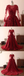 Lange Ärmel Spitze Dunkel Rot Abend Prom Kleider, Günstig Süß Süß 16 Kleider, 18533