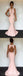 Προκλητικός Ανοίξτε Πίσω το Ρουζ σε Ροζ Μοναδικό Σχεδιασμό Γοργόνα Απλό Μακρύ Βράδυ Φορέματα Prom, 17388