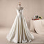Vantage Ivory Sweetheart Long A-line Simple Design Wedding Party Dresses, WD0064