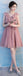 Dusty Pink Chiffon Mismatched Einfache Günstige Brautjungfernkleider Online, WG513