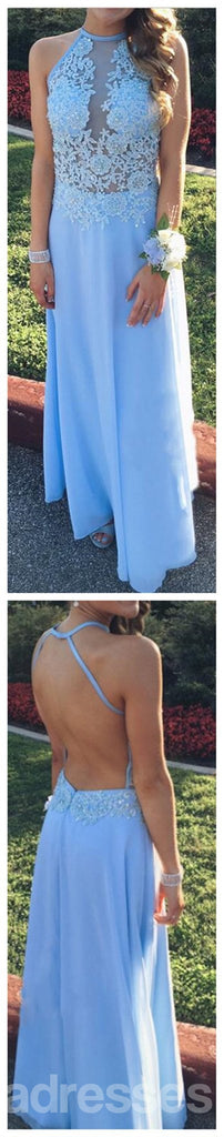 Long Prom Dresses,Chiffon Prom Dresses,Long Blue Prom Dresses,Simple Prom Dresses,Popular Prom Dresses,Cheap Prom Dresses,Prom Dresses,PD0070