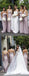 Αγαπημένο ανοιχτό ροζ μήκος δαπέδου Φτηνά μακρά φορέματα παράνυμφων σε απευθείας σύνδεση, WG563