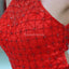 Roter Halfter mit Perlen versehene preiswerte Heimkehr kleidet kurze preiswerte Online-High-School-Ballkleider, CM804 an
