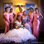 Mismatched Pink Mermaid Cheap Long Bridesmaid Dresses Online,WG1656