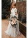 Kurze Ärmel Spitze Einzigartige Billige Brautkleider Online, Billige Brautkleider, WD489
