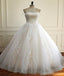 Strappless A Line Lake Wedding Bridal Dresses, Προσαρμοσμένο Made Wedding Dresses, Affordable Brigal Gowns, WD235